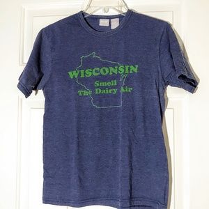 *sold* Blue Wisconsin Tee - Unisex